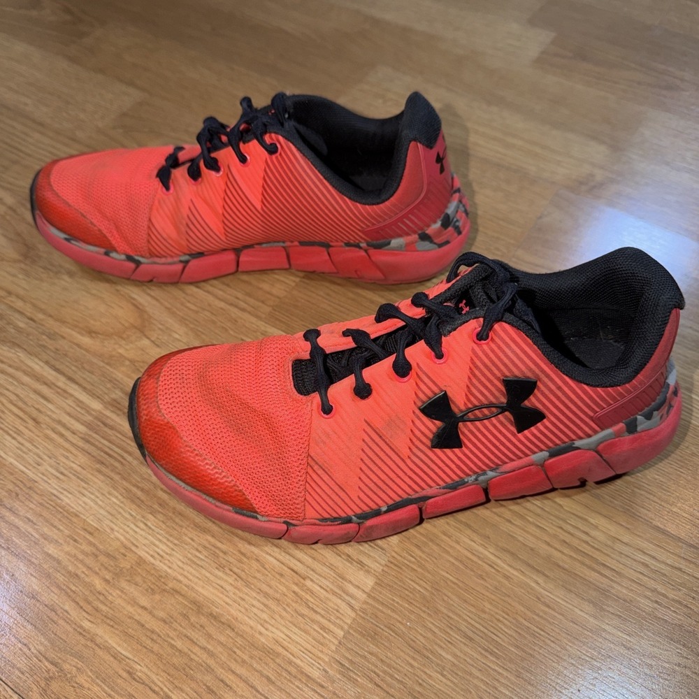 Under Armour Boys' 4Y Grade School X Level Scramjet 2 Running Shoes 3022194 601